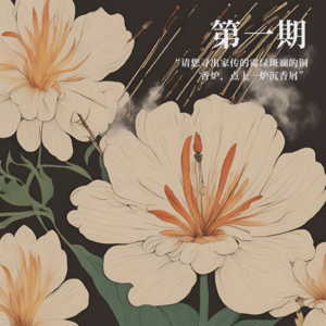 01. “请您寻出家传的霉绿斑斓的铜香炉,点上一炉沉香屑”
