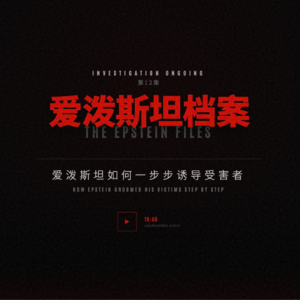 爱泼斯坦档案12:爱泼斯坦如何一步步诱导受害者