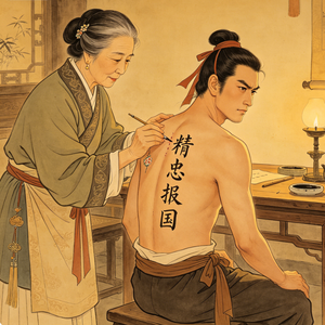 No4·四大贤母之岳母·岳母刺字