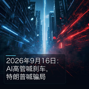 2026年9月:喊减速的人,正在被价格打脸