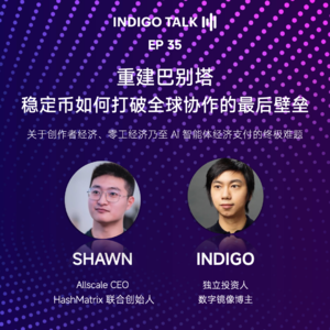 重建巴别塔：稳定币如何打破全球协作的最后壁垒 / INDIGO TALK - EP35