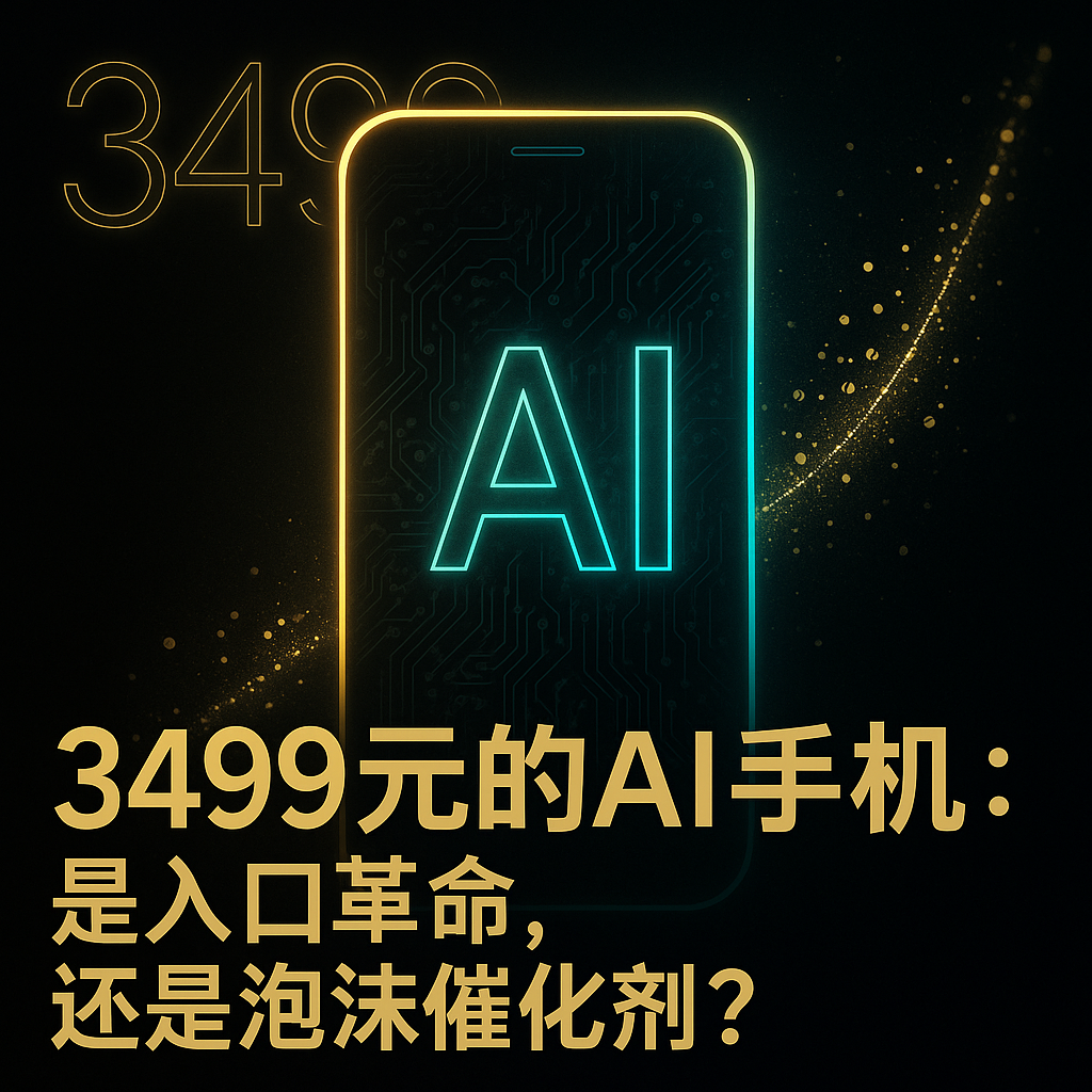 3499 元的 AI 手机：入口革命，还是泡沫催化剂？豆包手机 episode artwork
