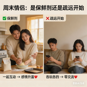 周末情侣：是保鲜剂还是疏远开始