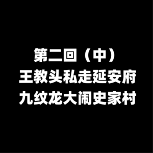 04.第二回 王教头私走延安府 九纹龙大闹史家村 中