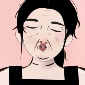 邻居门口撒花椒