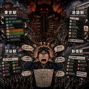 第106期:日本人都晕菜,盘点东京电车“换乘地狱”四天王