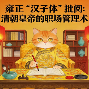 第4期：雍正“汉子体”批阅：古代CEO的管理术