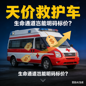 天价救护车被罚，是反转吗？