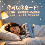 你可以休息一下！放松睡眠，消除潜意识的负面情绪，缓解压力，放松音乐，深度睡眠音乐！