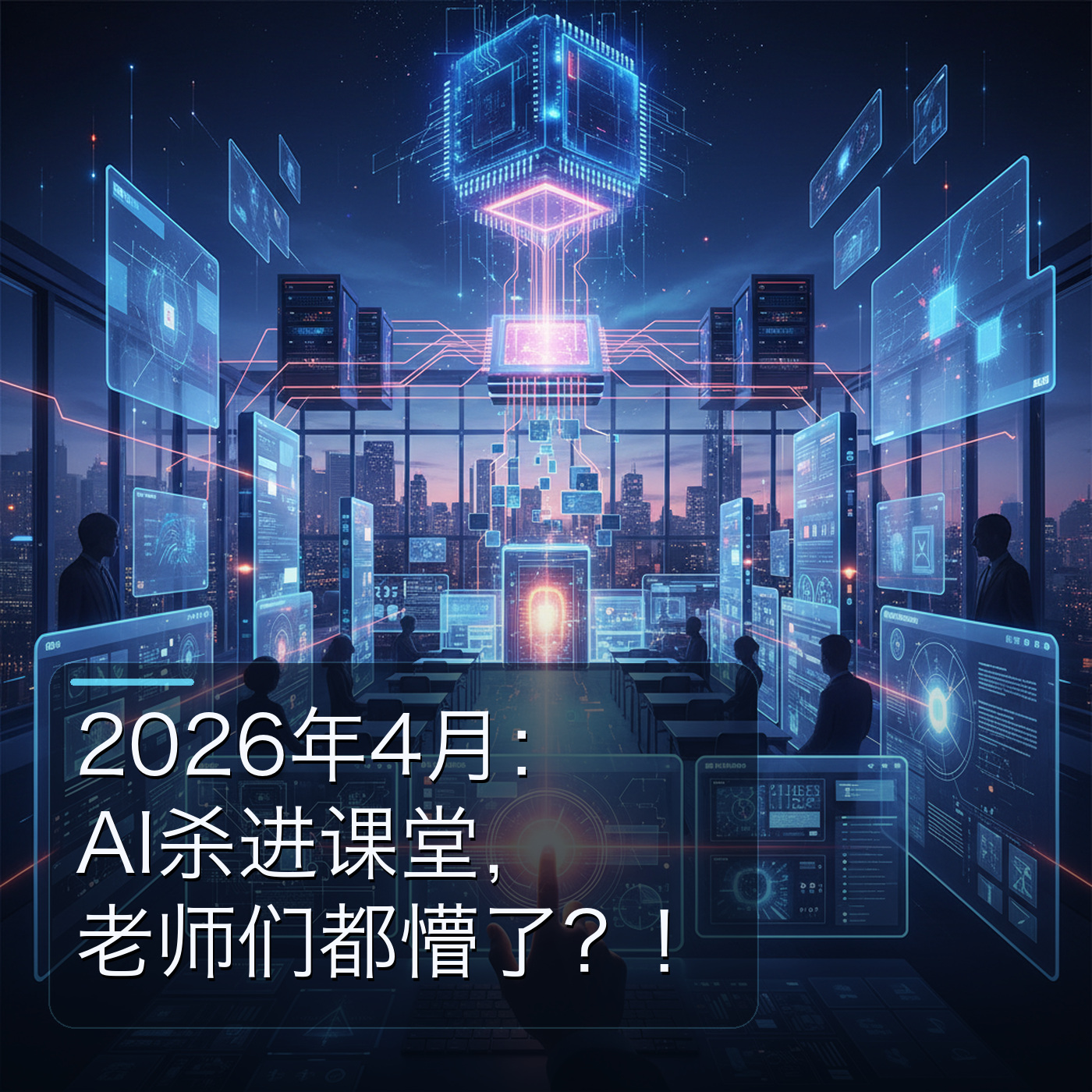 2026年4月：AI杀进课堂，老师们都懵了？！ episode artwork