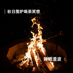 疗愈波 |围炉喝茶冥想 篝火 白噪音