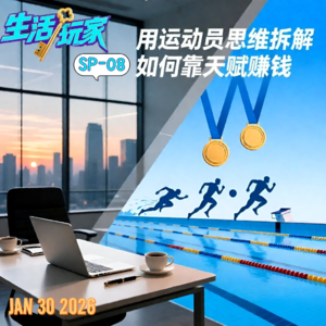 SP-08 用运动员思维拆解如何靠天赋赚钱？和体育万方双双雁 从潘展乐聊到张雨霏