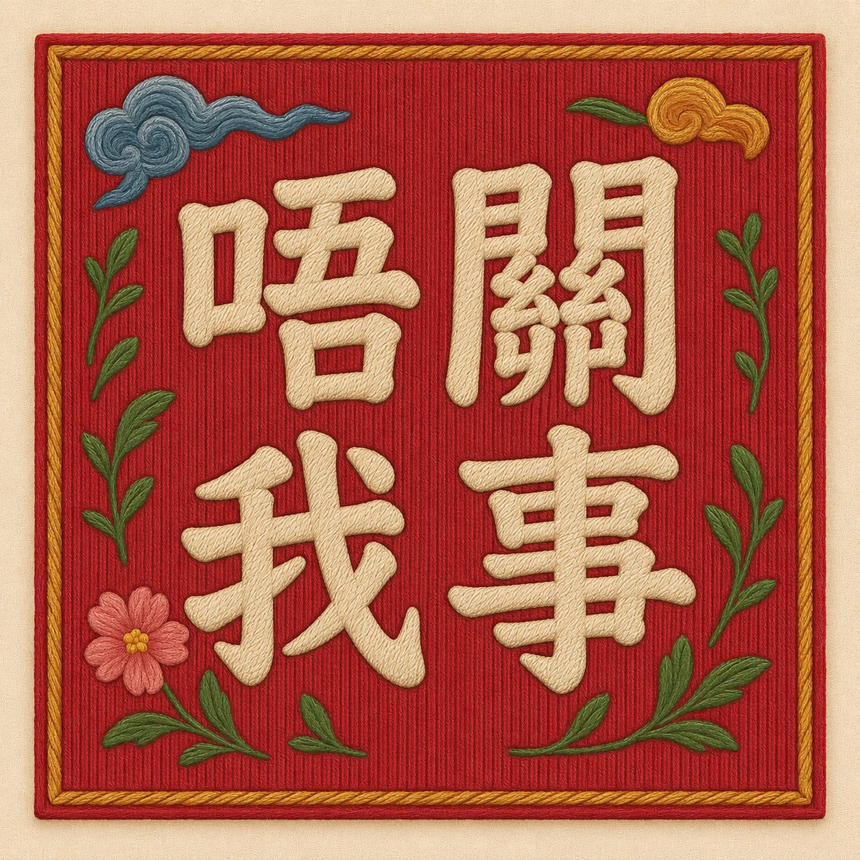 唔关我事（粤语）