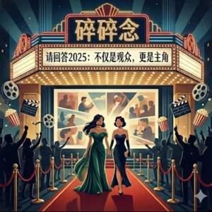 请回答2025：不仅是观众，更是主角