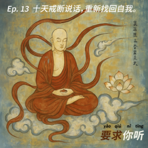 Ep13 (上). 跟90个陌生人一起闭嘴10天，是种什么体验？|Vipassana止语内观