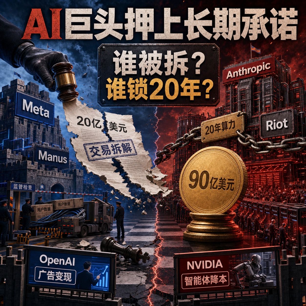 Meta被迫拆掉20亿美元Manus交易 episode artwork