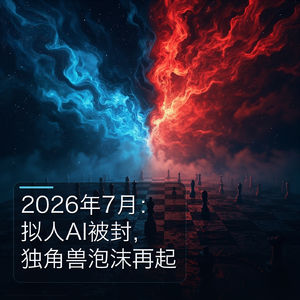 2026年7月：拟人AI被封，独角兽泡沫再起