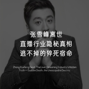 张雪峰离世:直播行业被隐瞒的残酷真相