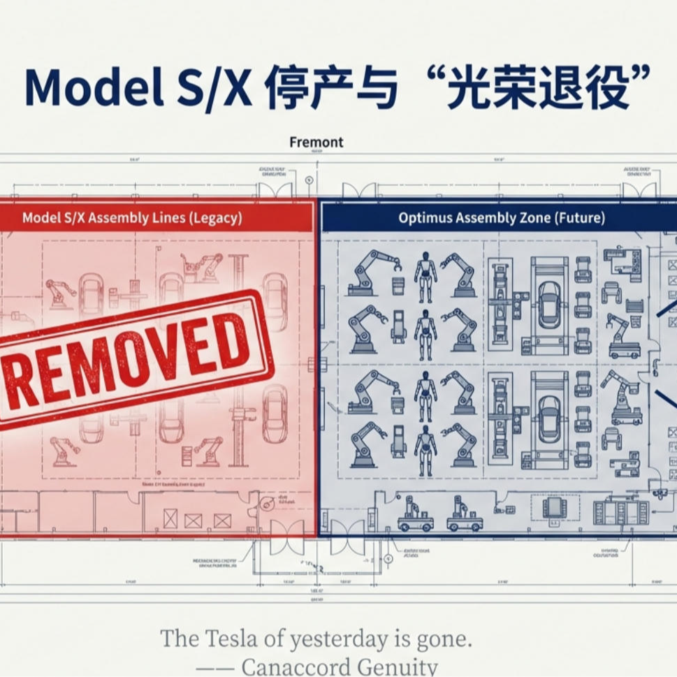 播客｜特斯拉放弃Model S/X 豪赌物理AI Optimus episode artwork
