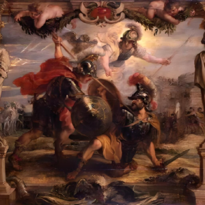 特洛伊的故事」18 帕里斯和墨涅拉奥斯的决斗