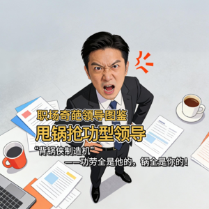 新系列上新！职场奇葩领导图鉴之甩锅抢功型