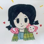 粉色微笑生物是六六