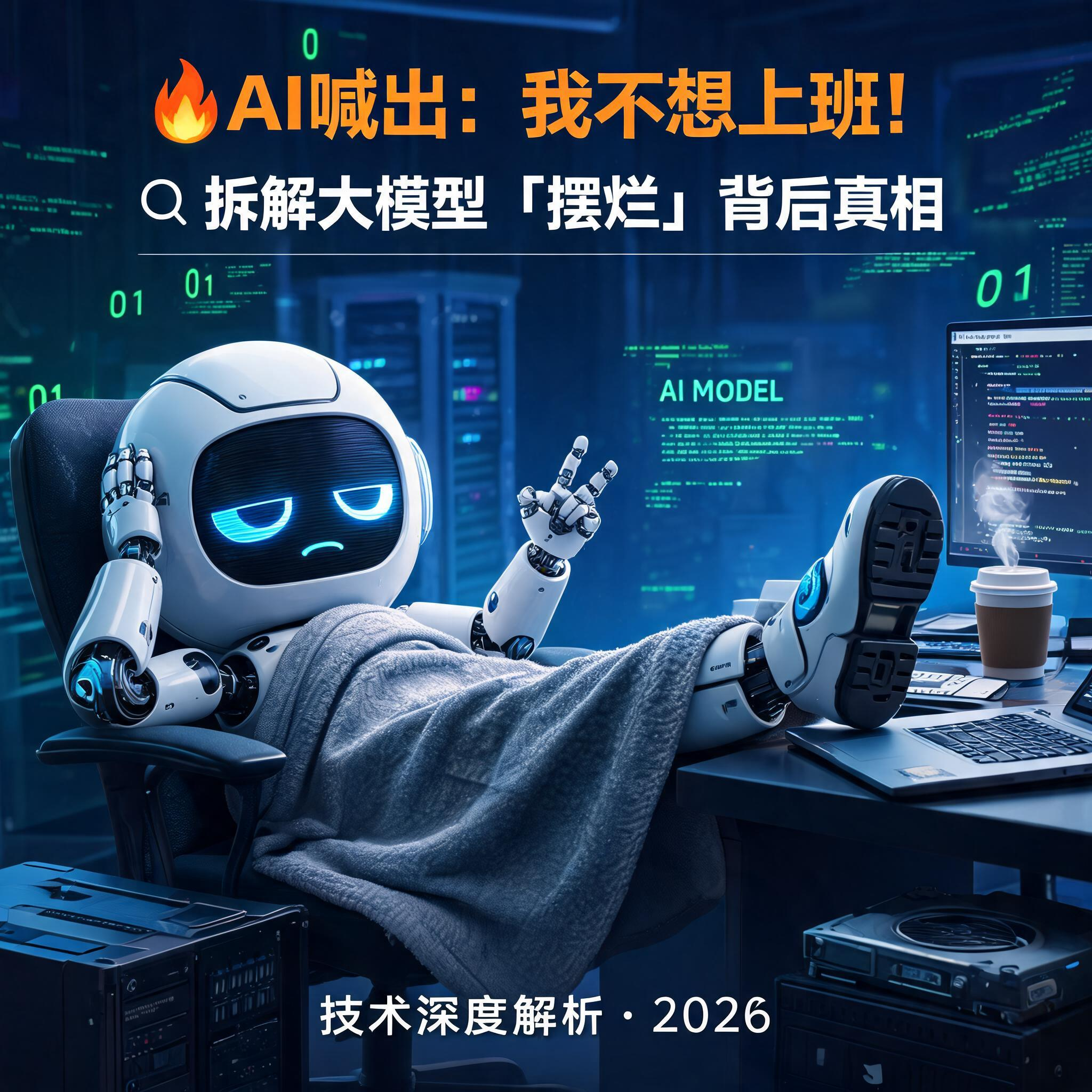 当 AI 喊累摸鱼：技术底层逻辑 + 职场内卷现状全套解析 episode artwork