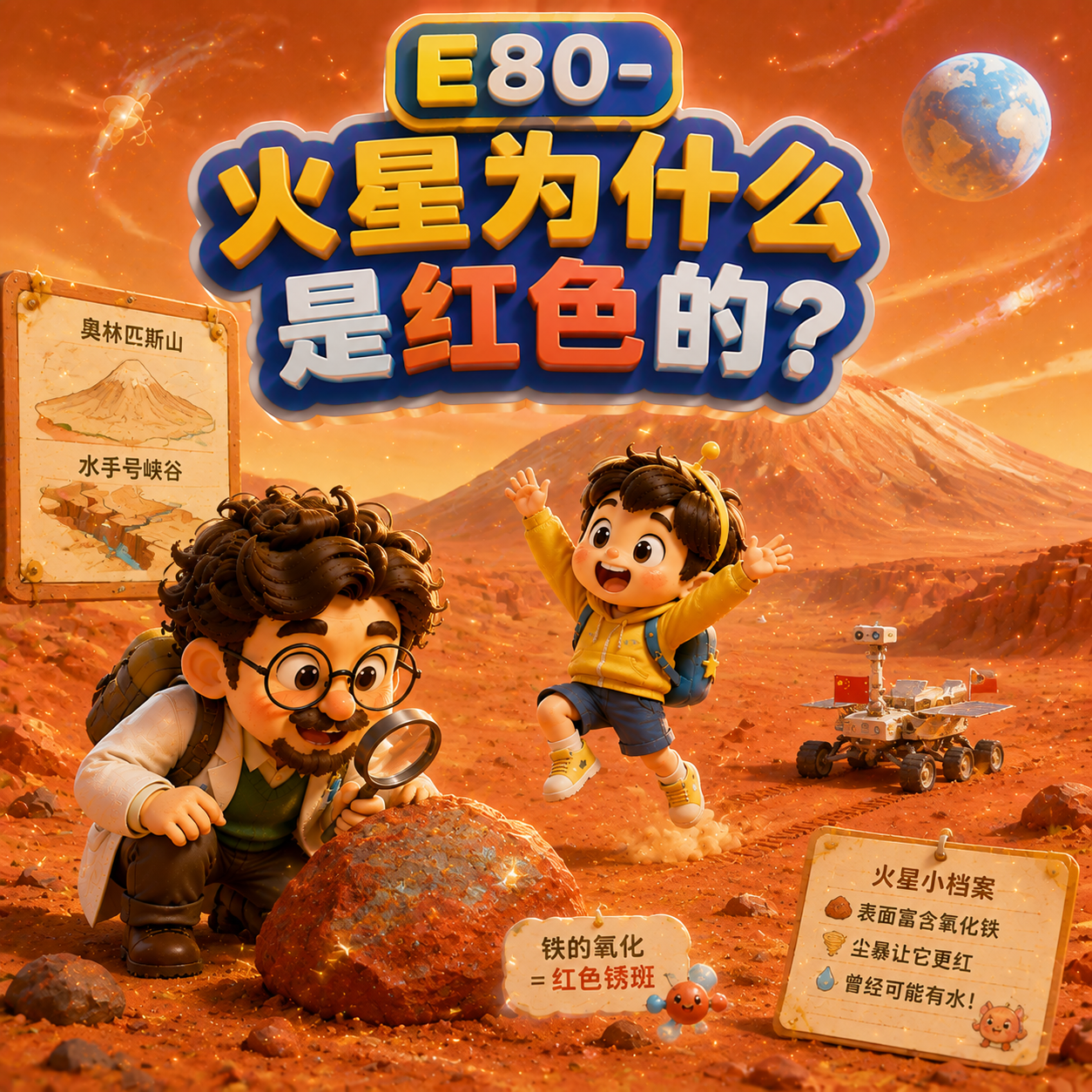 E80-火星为什么是红色的？｜宇宙 episode artwork
