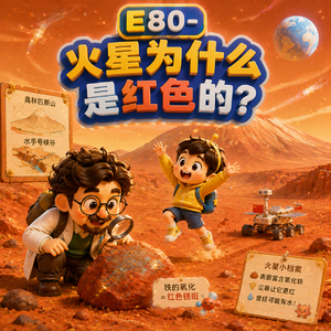 E80-火星为什么是红色的?|宇宙