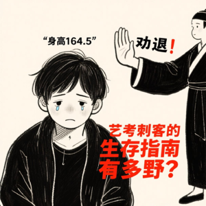 56：身高164.5被当场劝退！艺考刺客的生存指南有多野？