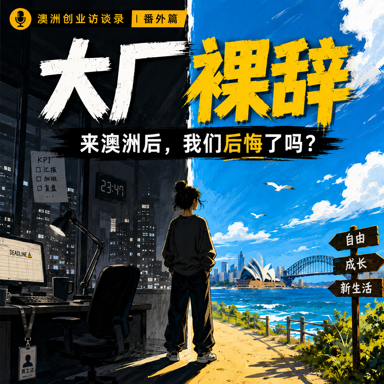 番外篇｜从大厂裸辞来澳洲，我们后悔了吗？| 对话Zoe episode artwork