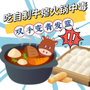 一家四口吃自制牛瘪火锅中毒双手变蓝！与霉豆腐热潮，解码两大“自制网红”的健康风险