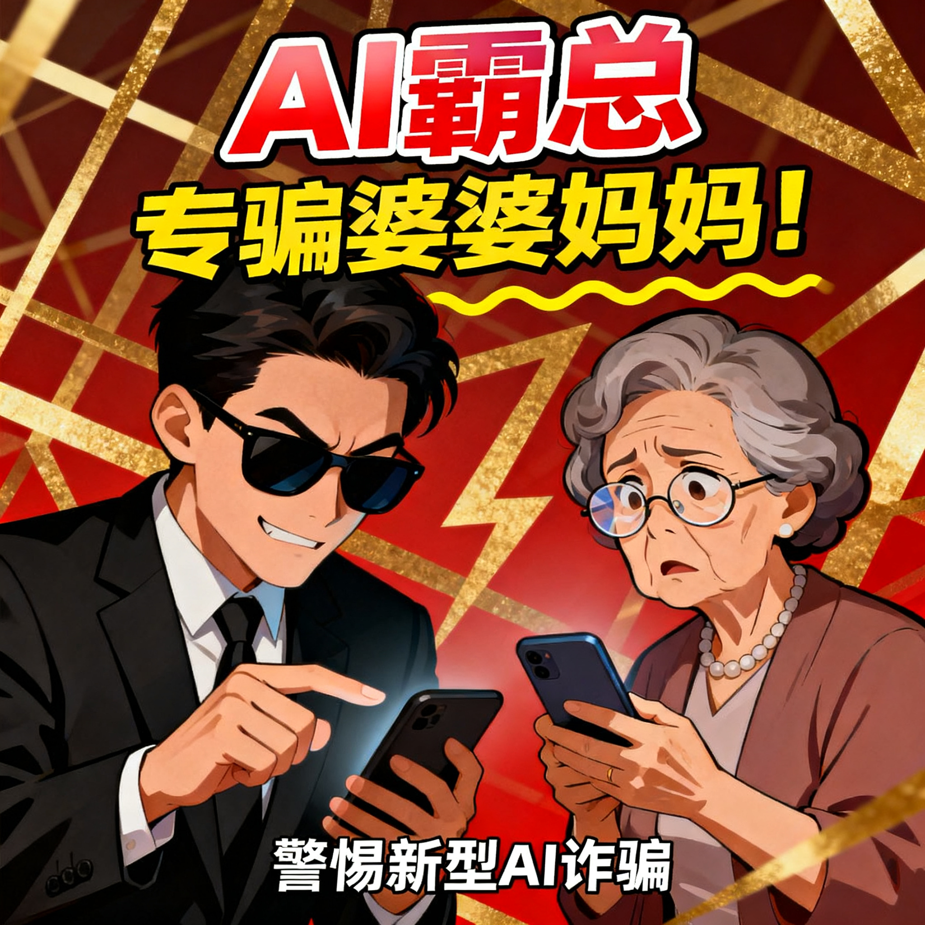 警惕 “AI 霸总”骗局！专骗中老年女性，套路太扎心 episode artwork