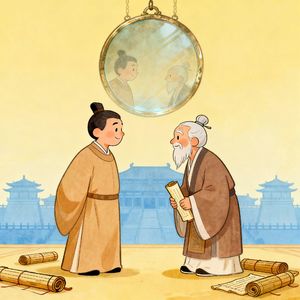 E197 成语故事小屋：以人为镜