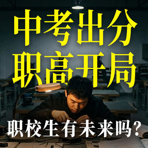 E75.中考落榜去职校,这辈子就定型了吗?【大国之治·职业教育】