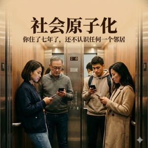 Vol.51.社会原子化｜你住了七年了，还是不认识任何一个邻居