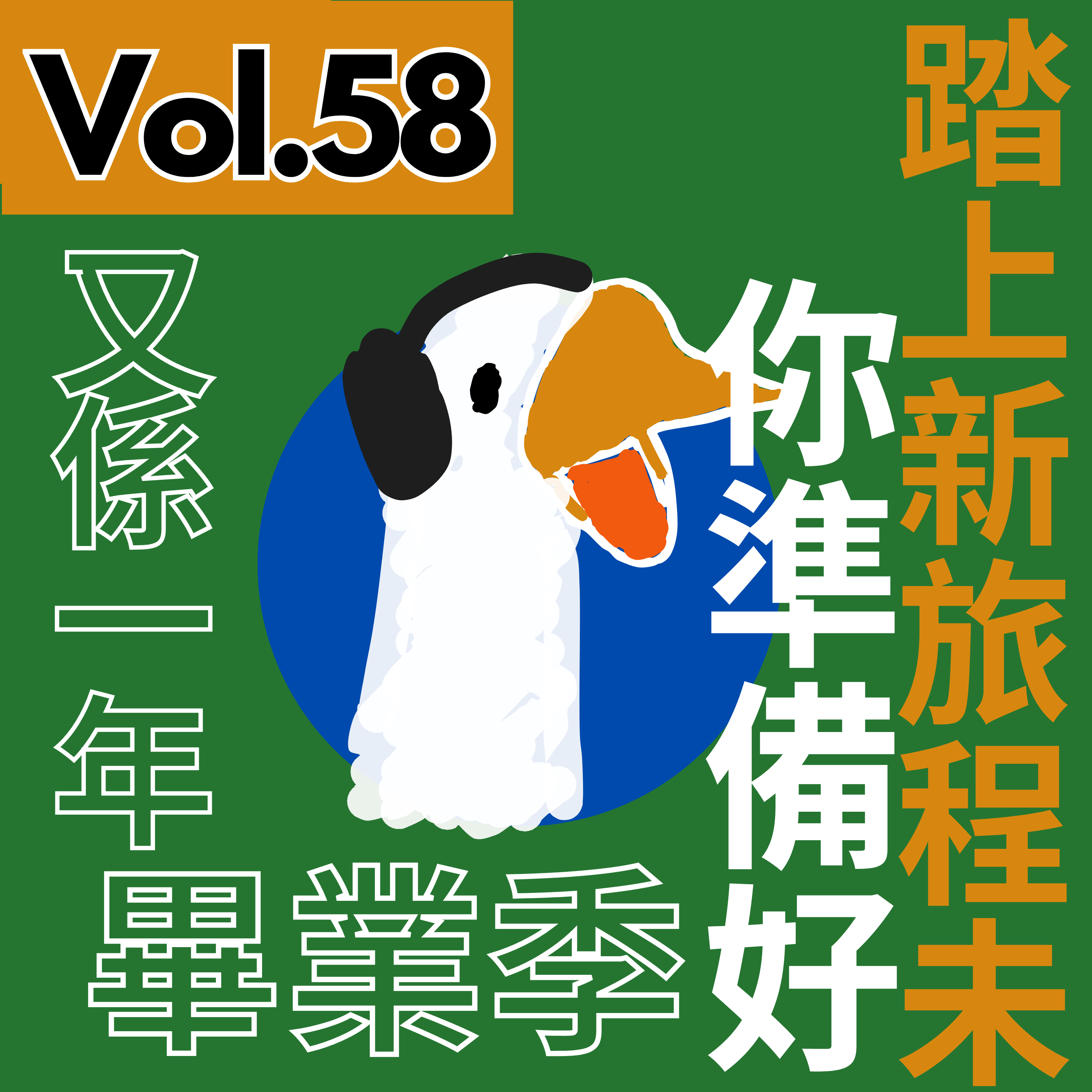 【得把口講歌】|Vol.58 停更兩個禮拜❌我去咗同大學嘅我告別👋 episode artwork