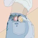 草東在