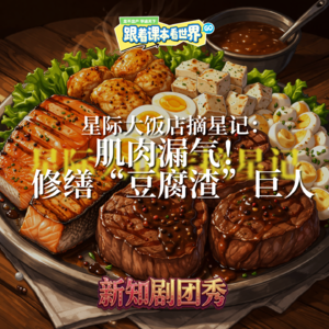 【小学科学】星际大饭店摘星记 2 ：肌肉漏气！修缮“豆腐渣”巨人