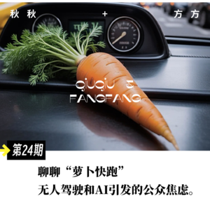 第24期-聊聊“萝卜快跑”,无人驾驶和AI引发的公众焦虑