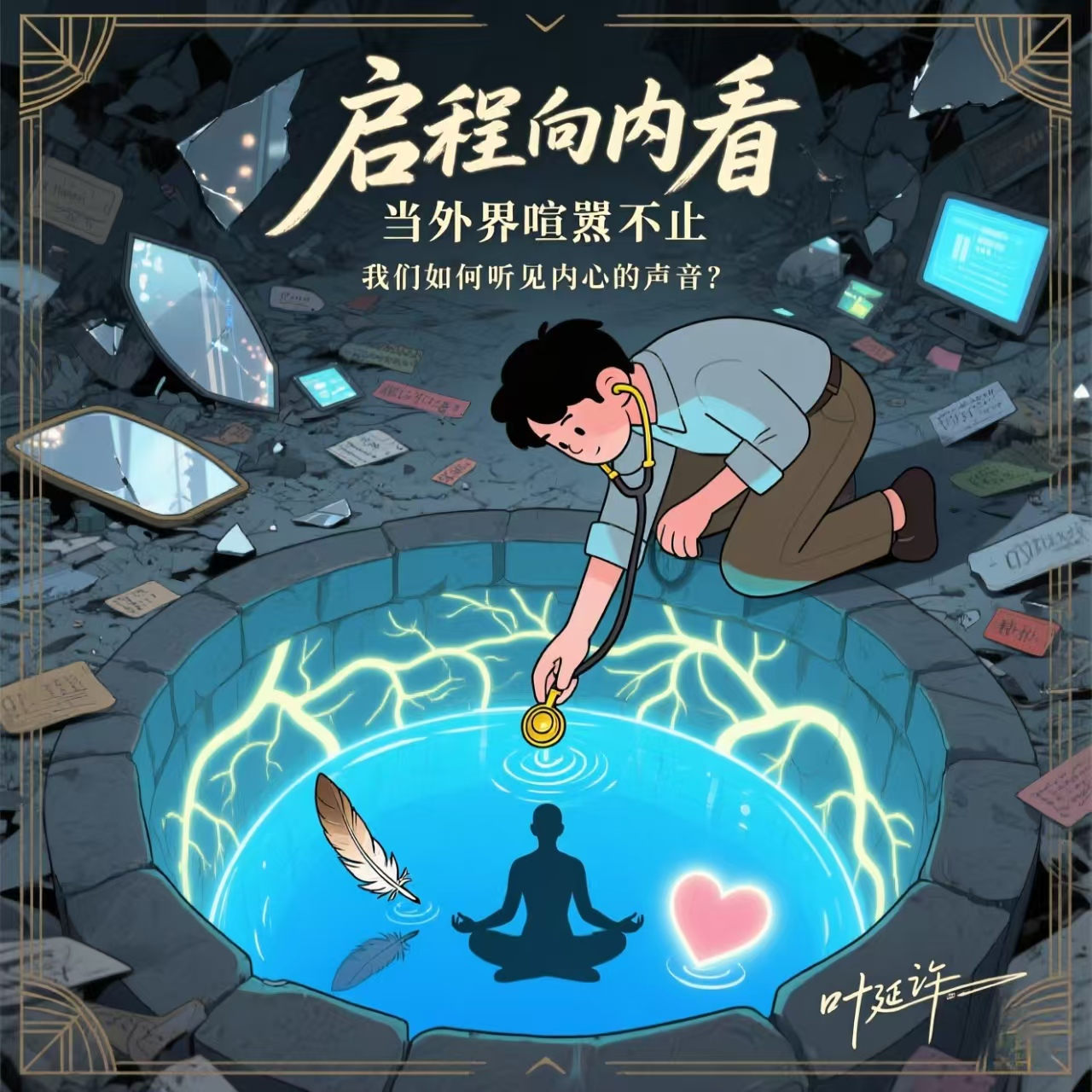 《启程向内看》-当外界喧嚣不止，如何听见内心的声音？ episode artwork