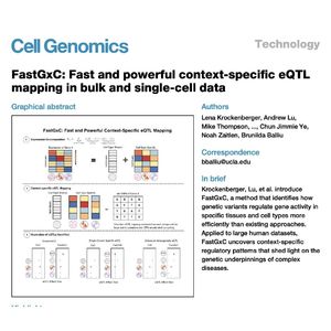 1108-FastGxC: Context-Specific Gene Regulation