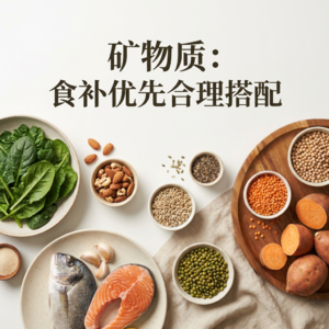 矿物质：食补优先合理搭配