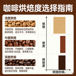 咖啡烘焙度选择指南
