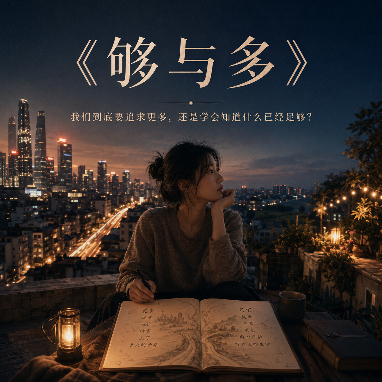 《够与多》｜我们到底要追求更多，还是学会知道什么已经足够？ episode artwork