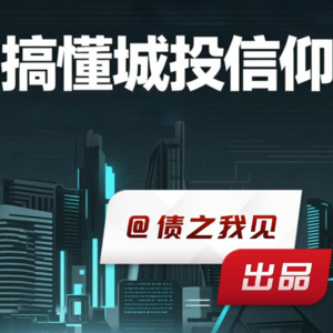 一分钟搞懂城投信仰