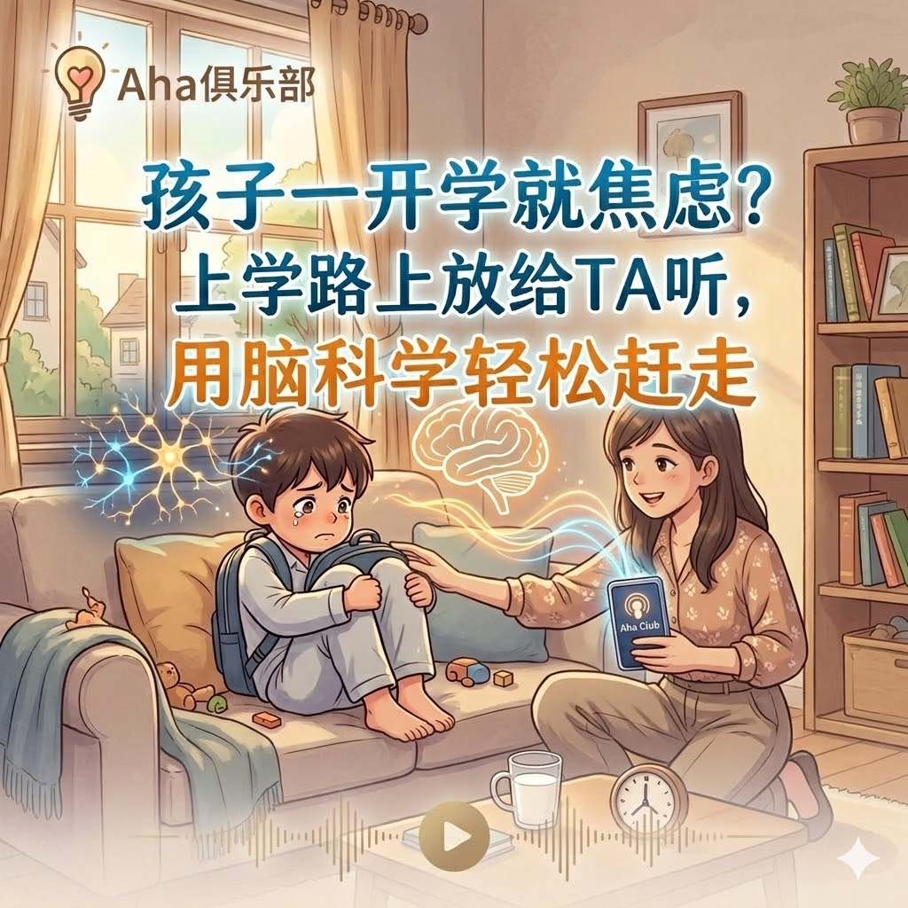 Vol1.6【情绪】孩子一开学就焦虑？上学路上放给TA听，用脑科学轻松赶走“开学综合征” episode artwork
