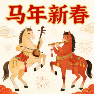 【新春特辑】我们传统音乐中的“马”，丙午年要出来跑跑了