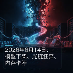 2026年6月:模型下架,谁在为AI瓶颈买单?
