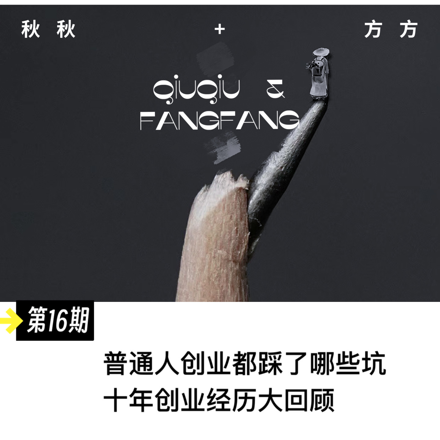 第 16 期-普通人创业都踩了哪些坑？十年创业经历大回顾 episode artwork